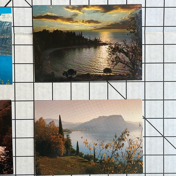 Assortment of vintage, Italian postcards, Lago Di Garda (10 cards, ca 1960/70s) - Picture 6 of 12